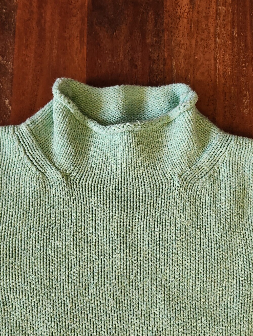 J. Crew Always Rollneck Cropped Sweater in Mint XS - Picture 4 of 11